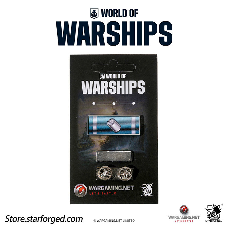 Starforged World of Warships Commendation Ribbon Game Damage Tokens Fridge Magnets & Pin Brooch Wargaming License Other - Image 6