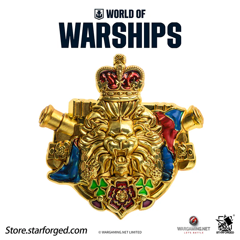 Starforged World of Warships Metal Badge Pin Brooch Badge Game Peripherals Wargaming License - Image 16