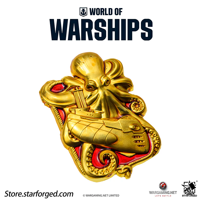 Starforged World of Warships Metal Badge Pin Brooch Badge Game Peripherals Wargaming License - Image 18