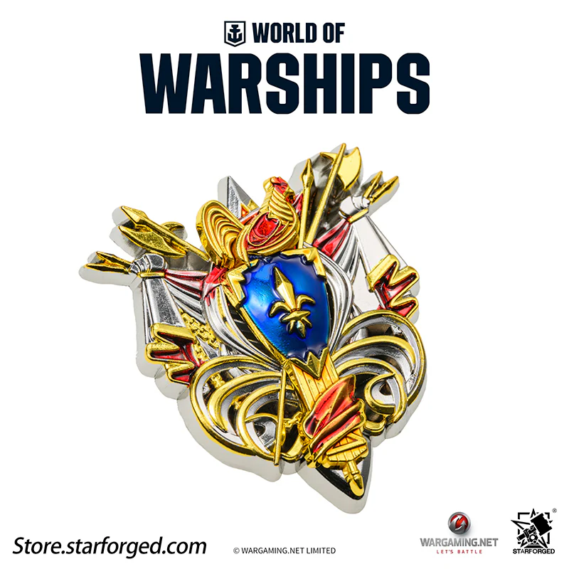 Starforged World of Warships Metal Badge Pin Brooch Badge Game Peripherals Wargaming License - Image 21