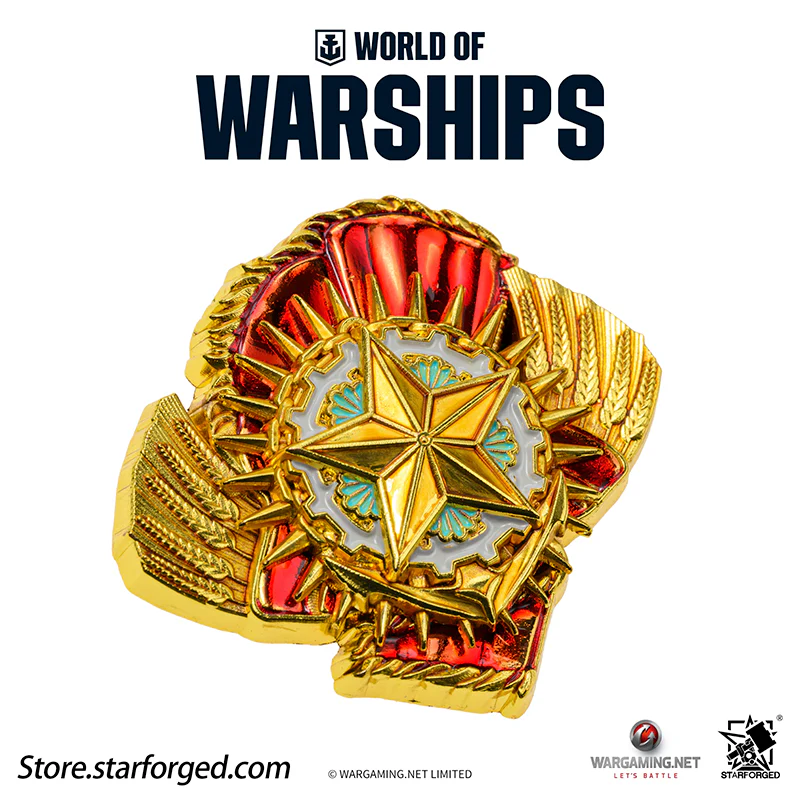 Starforged World of Warships Metal Badge Pin Brooch Badge Game Peripherals Wargaming License - Image 22
