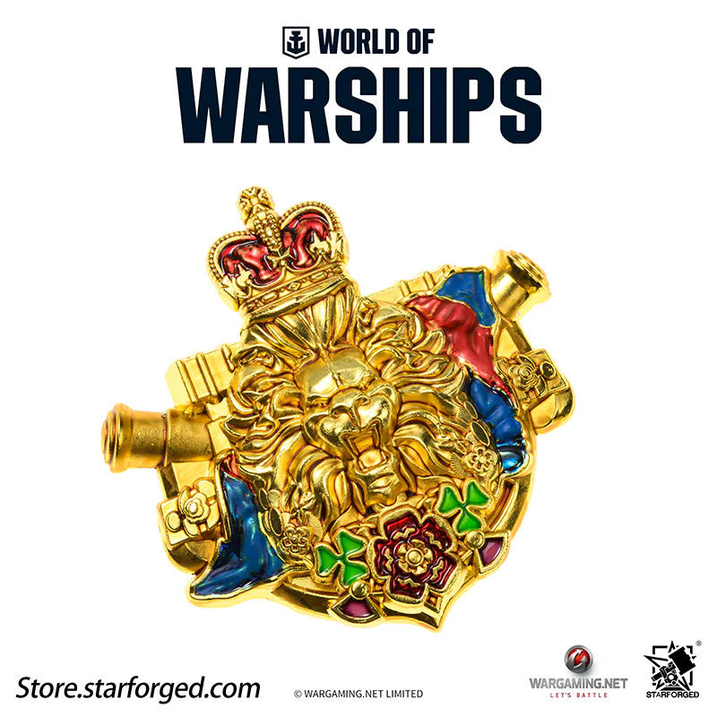 Starforged World of Warships Metal Badge Pin Brooch Badge Game Peripherals Wargaming License - Image 23