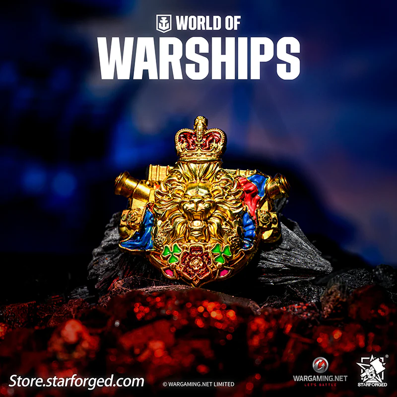 Starforged World of Warships Metal Badge Pin Brooch Badge Game Peripherals Wargaming License - Image 7