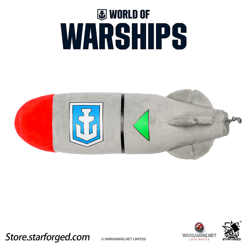 Starforged World of Warships Torpedo Bomb Plush Toy & Pillows Gaming Periphery Other - Image 13