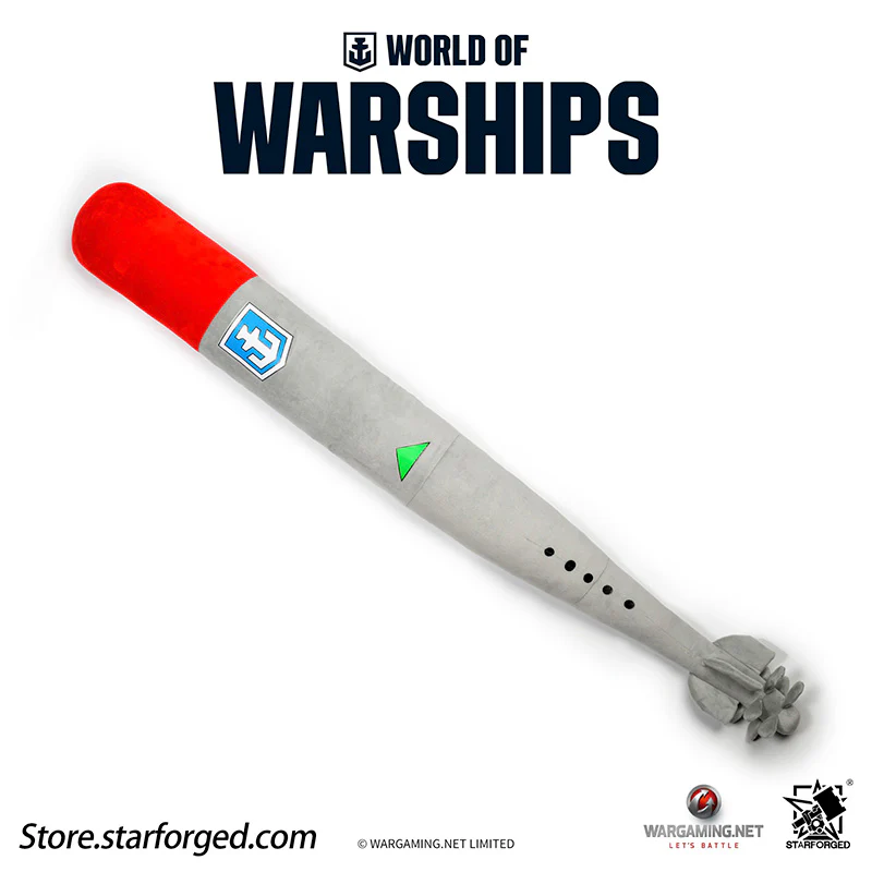 Starforged World of Warships Torpedo Bomb Plush Toy & Pillows Gaming Periphery Other - Image 17