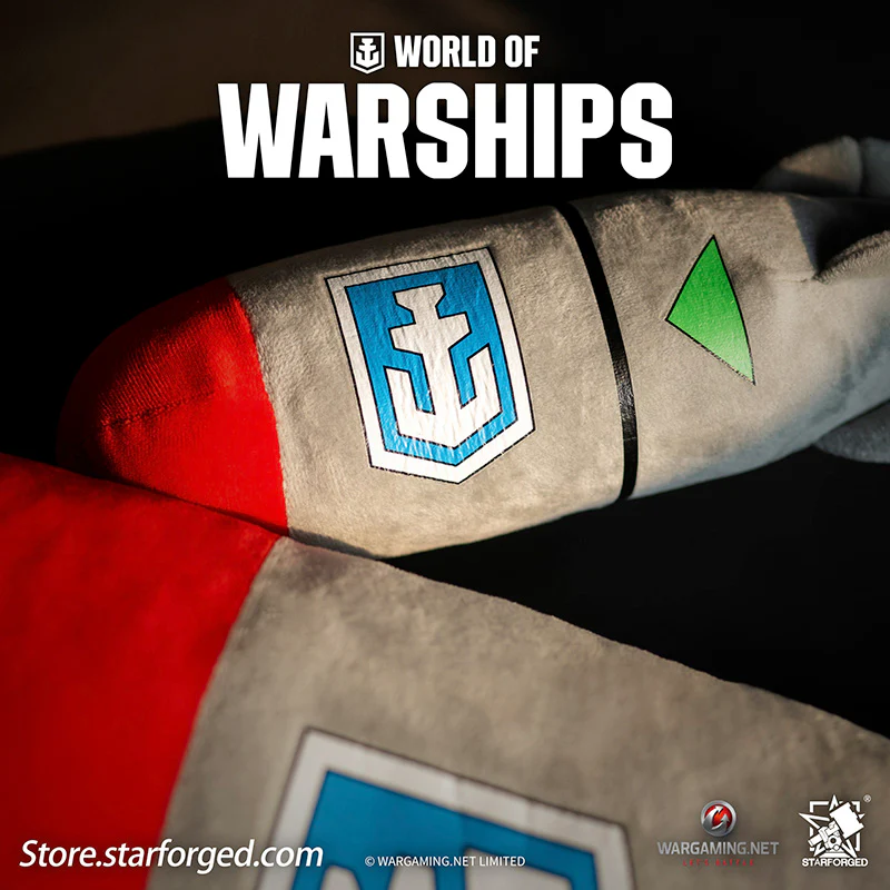 Starforged World of Warships Torpedo Bomb Plush Toy & Pillows Gaming Periphery Other - Image 6