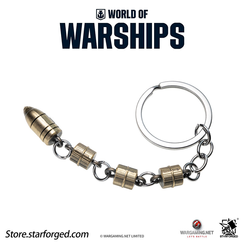 Starforged World of Warships WOWS Bullet Launch Keychain Game Peripherals Wargaming License - Image 10