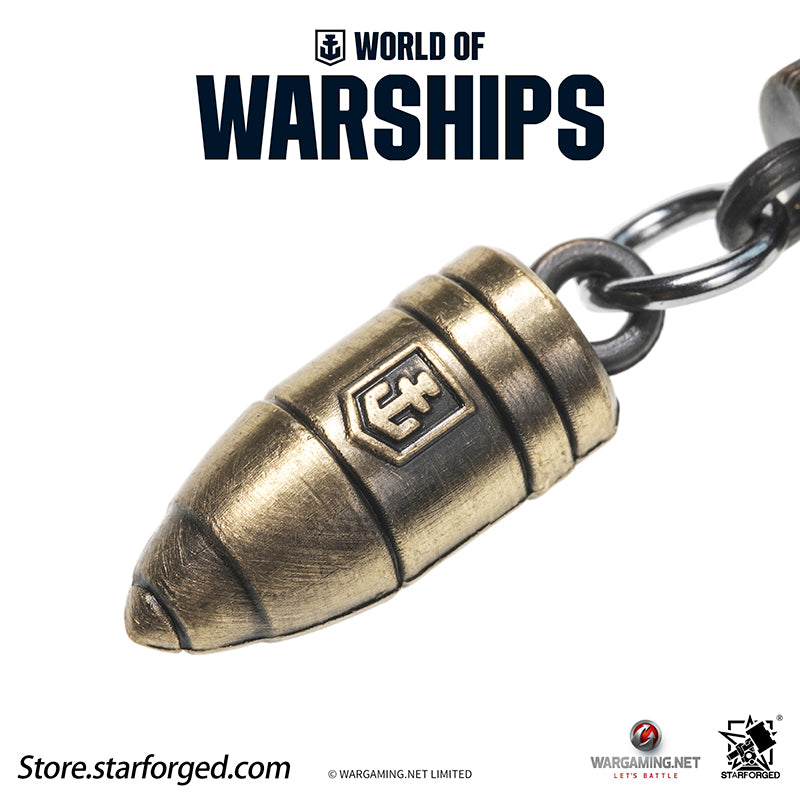 Starforged World of Warships WOWS Bullet Launch Keychain Game Peripherals Wargaming License - Image 12