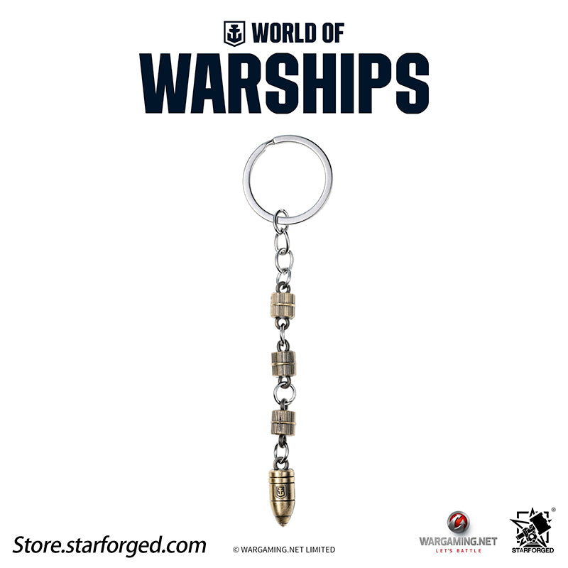 Starforged World of Warships WOWS Bullet Launch Keychain Game Peripherals Wargaming License - Image 13