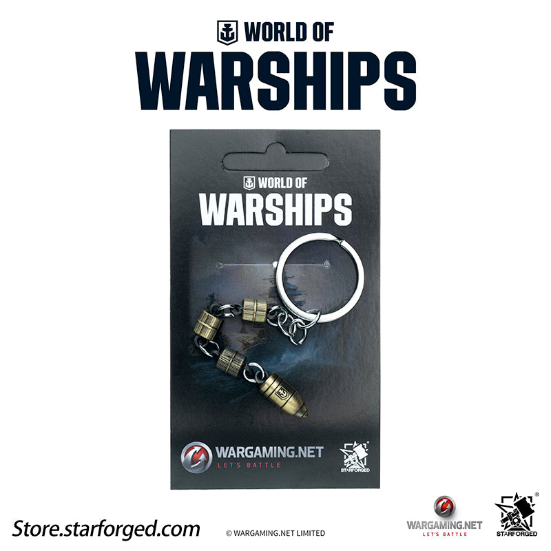Starforged World of Warships WOWS Bullet Launch Keychain Game Peripherals Wargaming License - Image 14