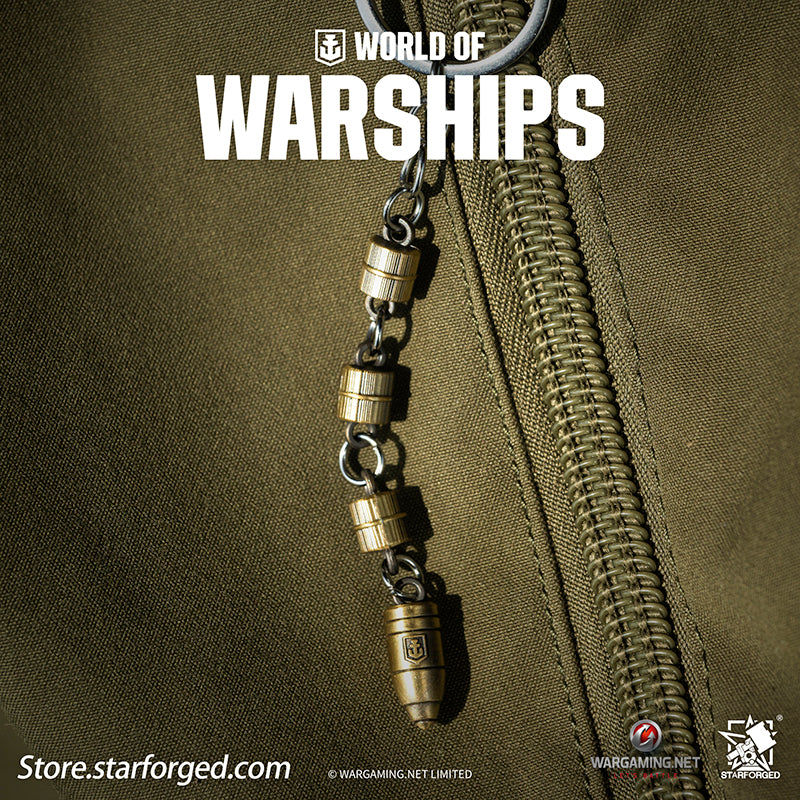 Starforged World of Warships WOWS Bullet Launch Keychain Game Peripherals Wargaming License - Image 5