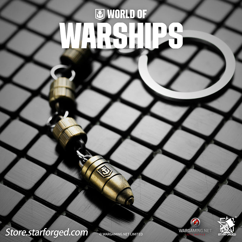 Starforged World of Warships WOWS Bullet Launch Keychain Game Peripherals Wargaming License - Image 8