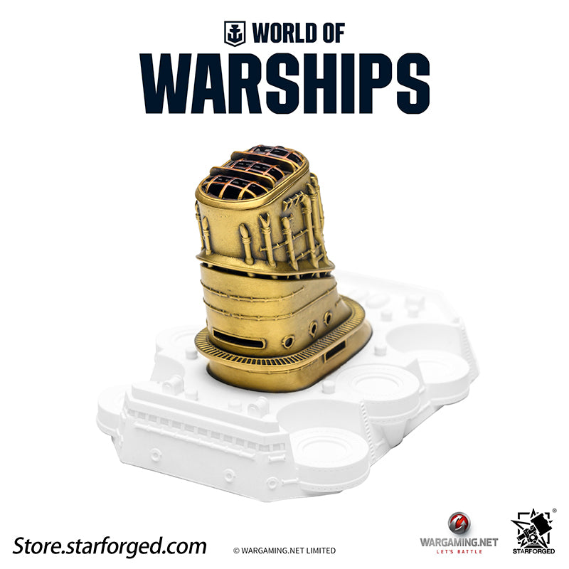 Starforged World of Warships WOWS Themed Incense Burner Game Peripherals Wargaming License - Image 11