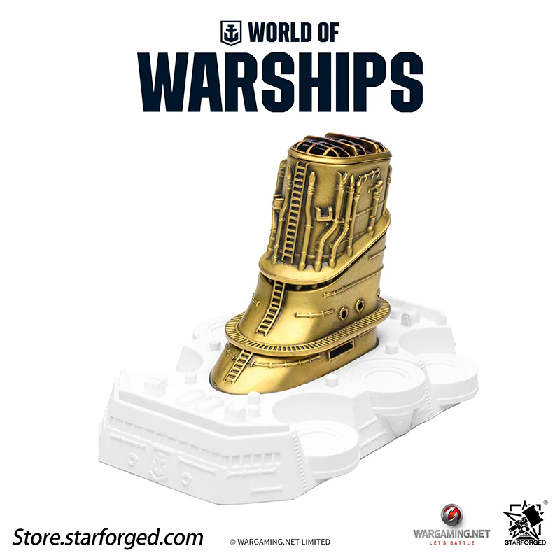Starforged World of Warships WOWS Themed Incense Burner Game Peripherals Wargaming License - Image 12