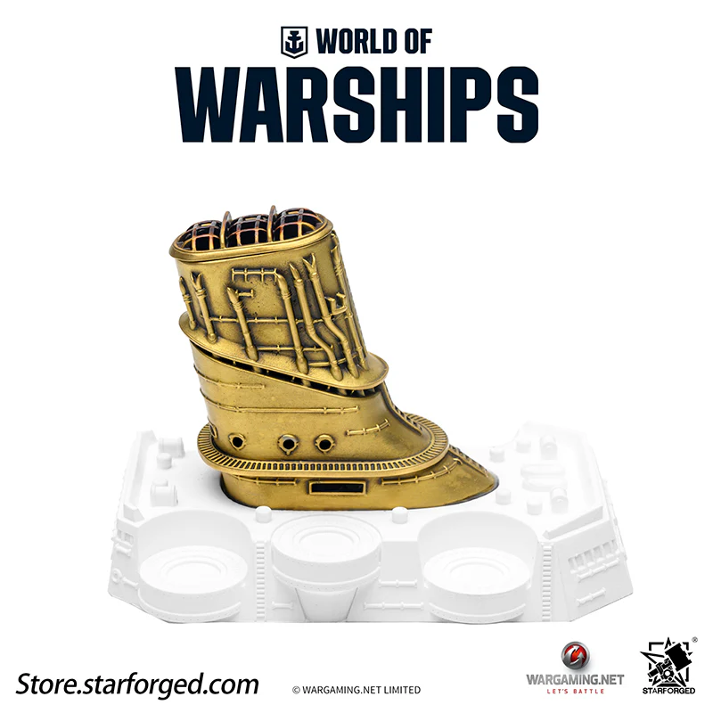 Starforged World of Warships WOWS Themed Incense Burner Game Peripherals Wargaming License - Image 14