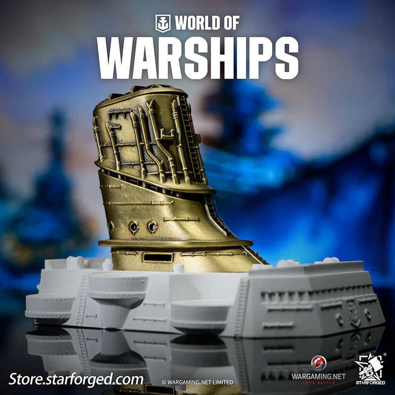 Starforged World of Warships WOWS Themed Incense Burner Game Peripherals Wargaming License - Image 3