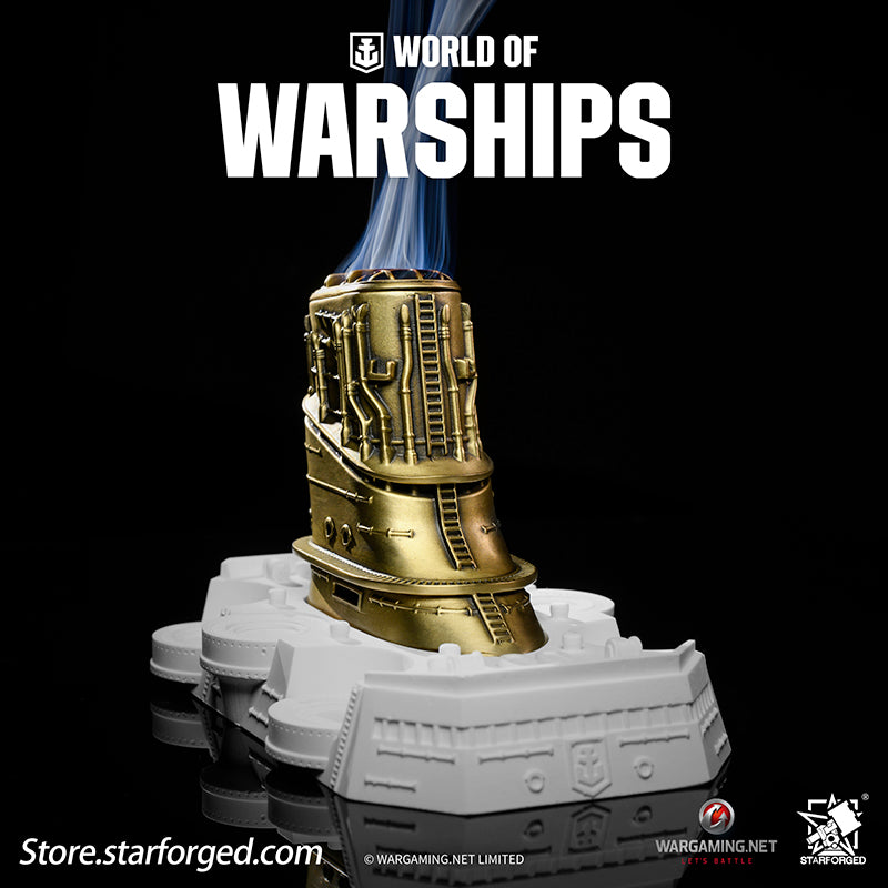 Starforged World of Warships WOWS Themed Incense Burner Game Peripherals Wargaming License - Image 8