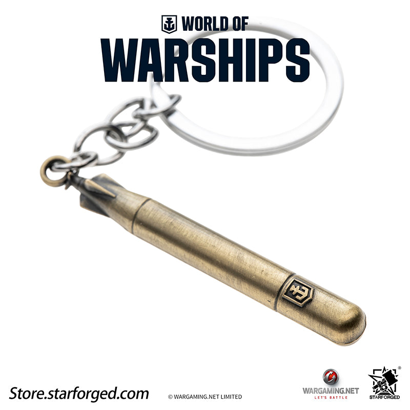 Starforged World of Warships WOWS Torpedo Keychain Game Peripherals Wargaming License - Image 10