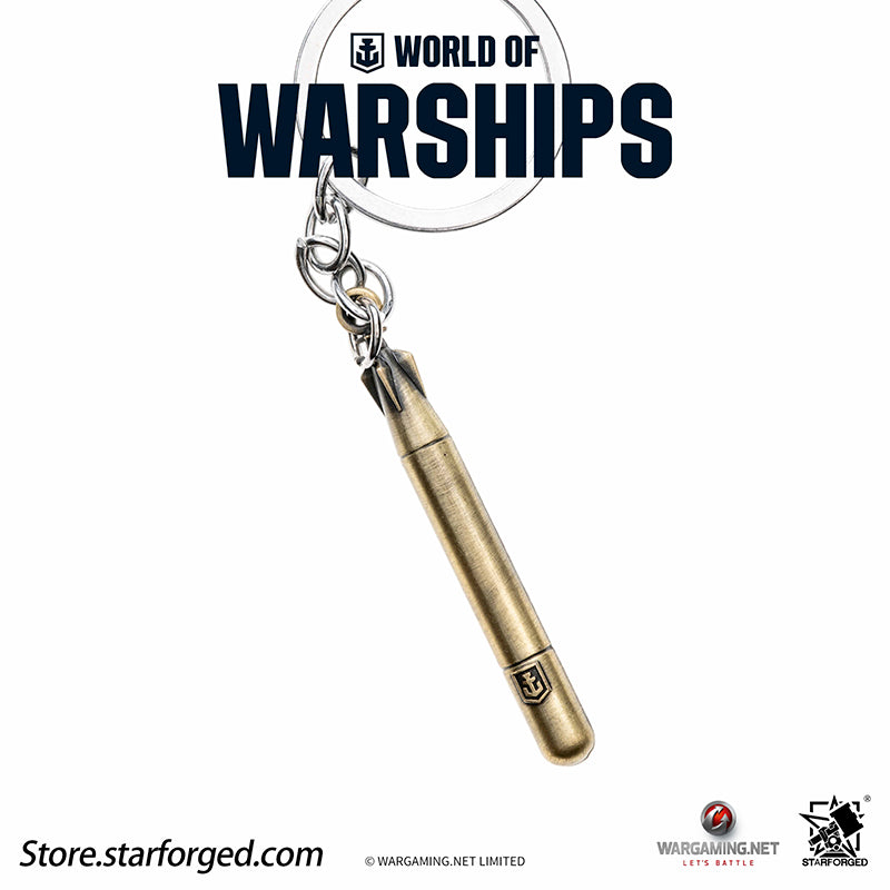 Starforged World of Warships WOWS Torpedo Keychain Game Peripherals Wargaming License - Image 11