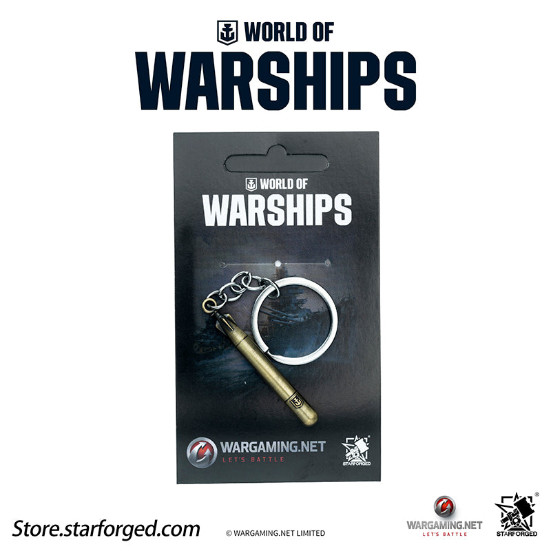 Starforged World of Warships WOWS Torpedo Keychain Game Peripherals Wargaming License - Image 12