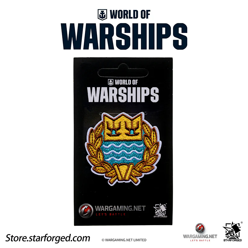 Starforged World of Warships WOWS Trendy Plaque Velcro Patch Game Peripherals Wargaming License - Image 13