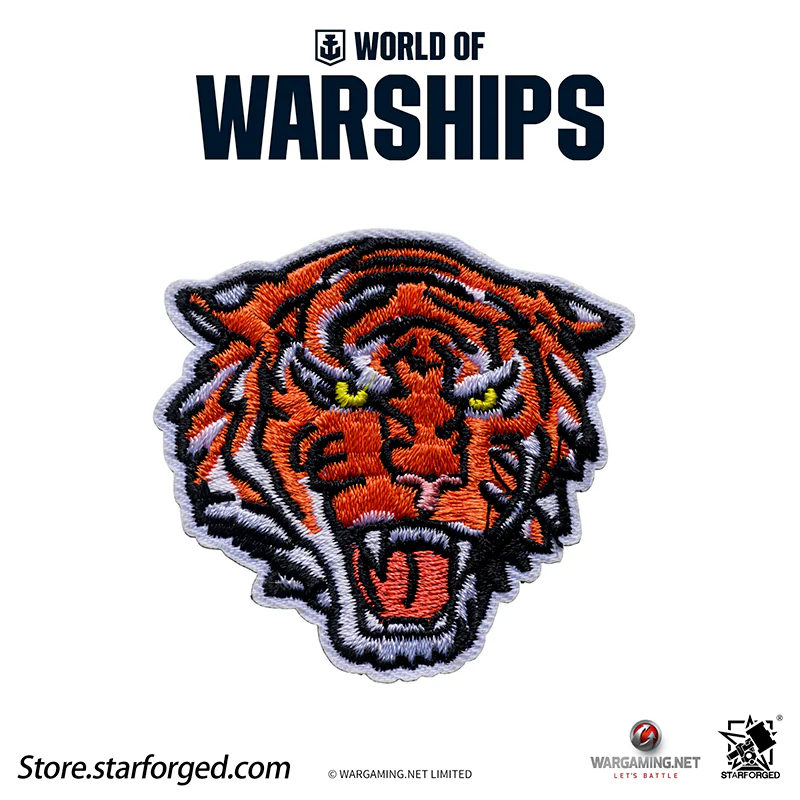 Starforged World of Warships WOWS Trendy Plaque Velcro Patch Game Peripherals Wargaming License - Image 26