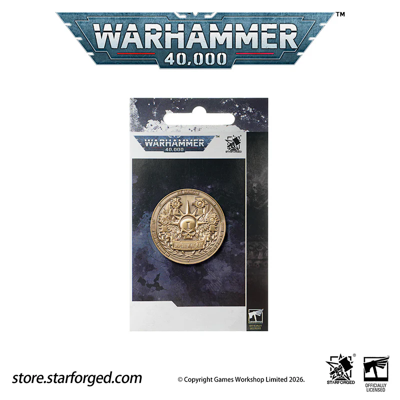 Warhammer 40K Collectible Coin Imperium of Man Terra Planetary Commemorative Coin Other - Image 11