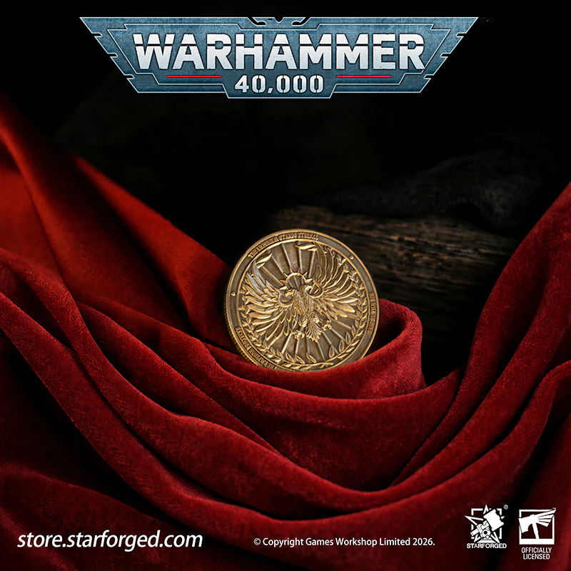 Warhammer 40K Collectible Coin Imperium of Man Terra Planetary Commemorative Coin Other - Image 5