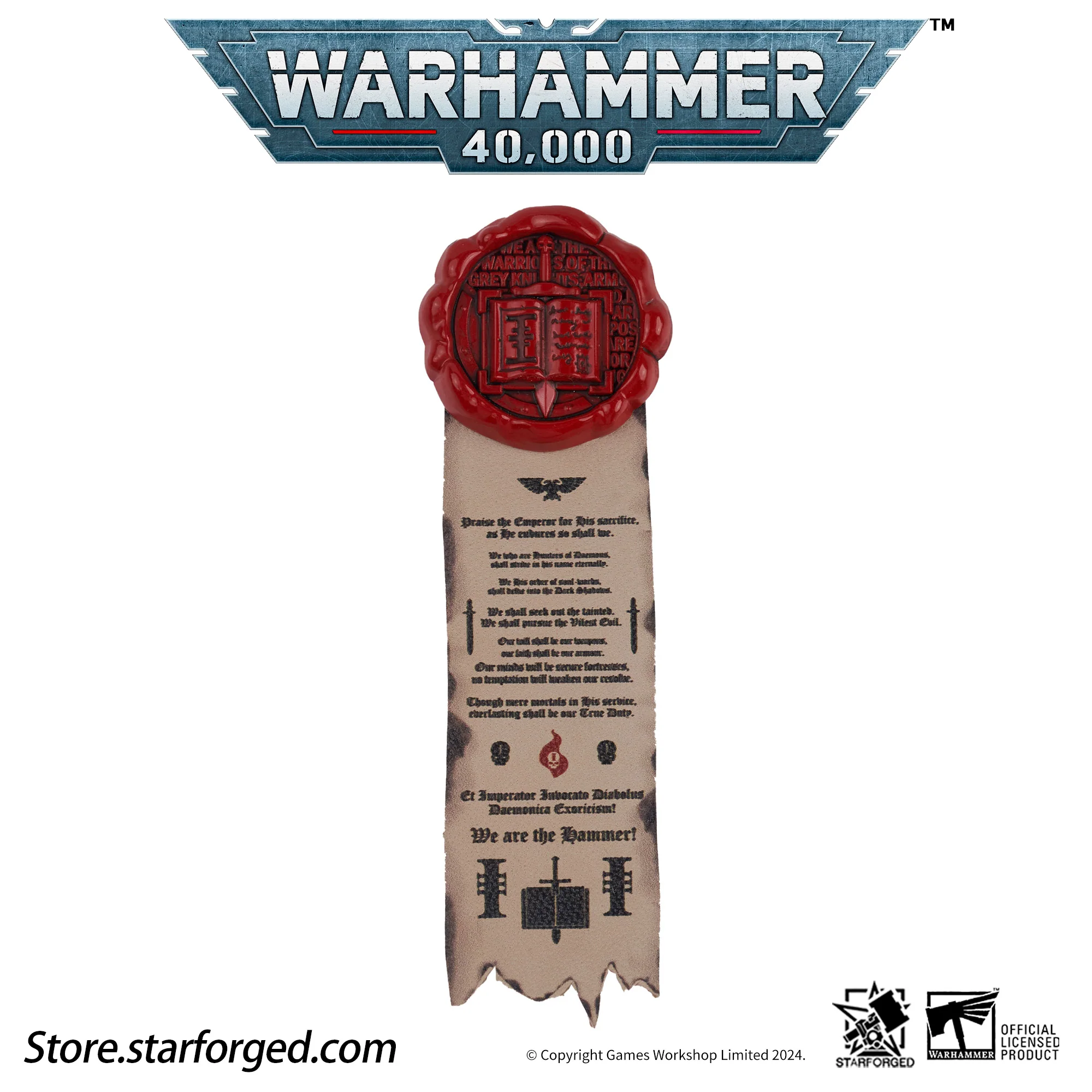 Warhammer 40K Games Workshop Authorized Purity Seals Starforged Set 3 - Image 4