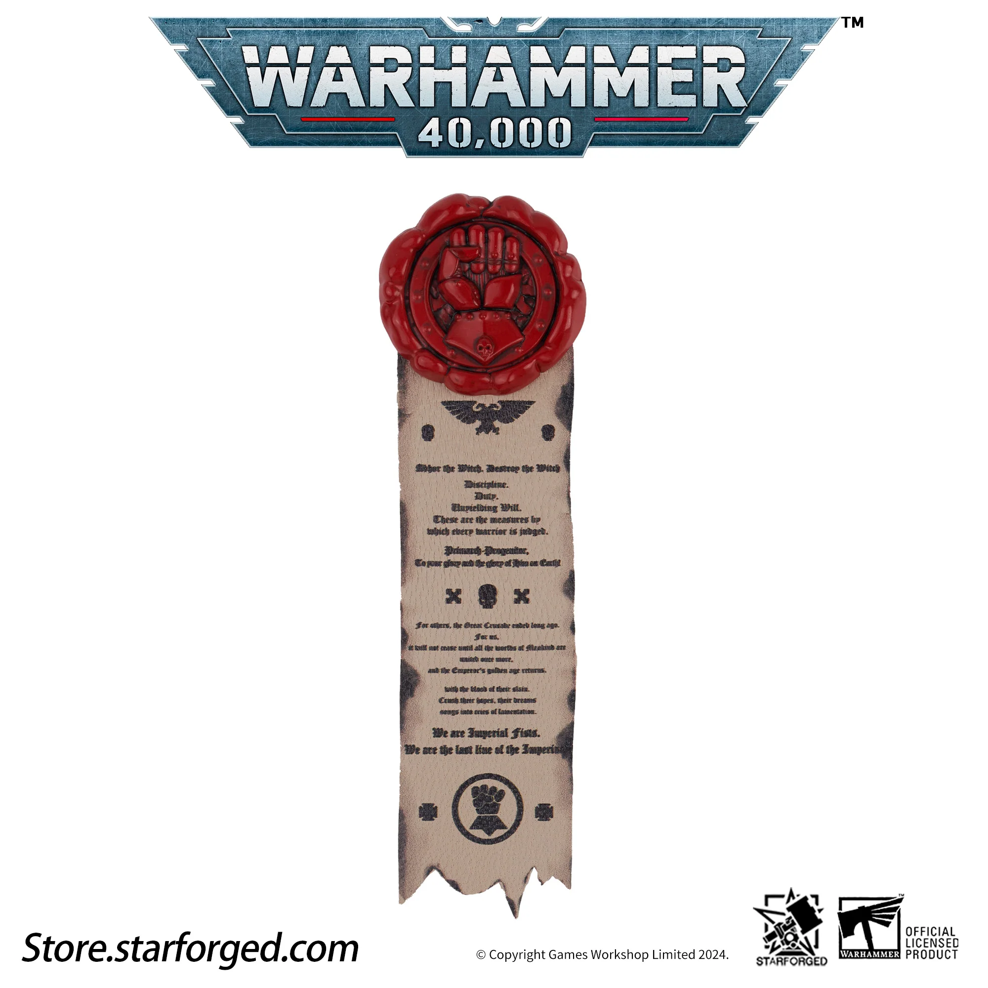 Warhammer 40K Games Workshop Authorized Purity Seals Starforged Set 3 - Image 7