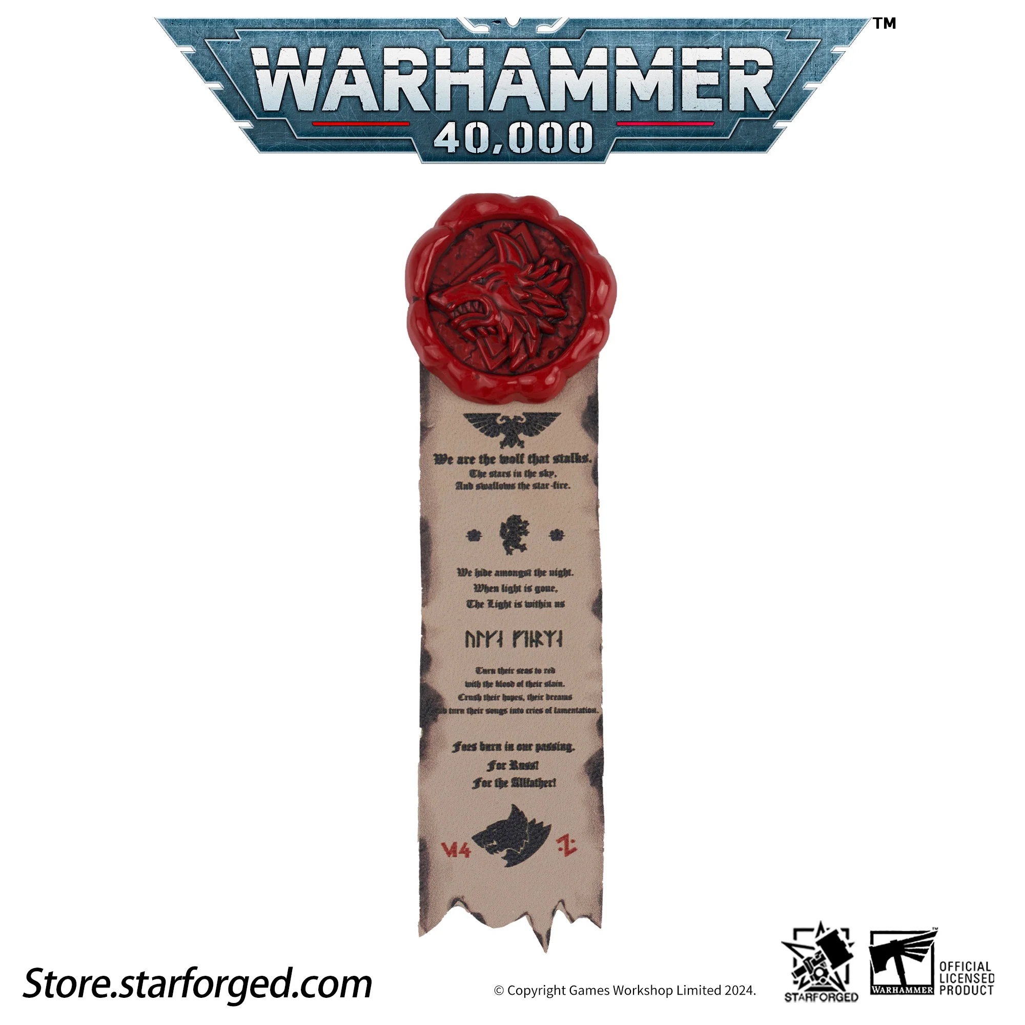 Warhammer 40K Games Workshop Authorized Purity Seals Starforged Set 3 - Image 8