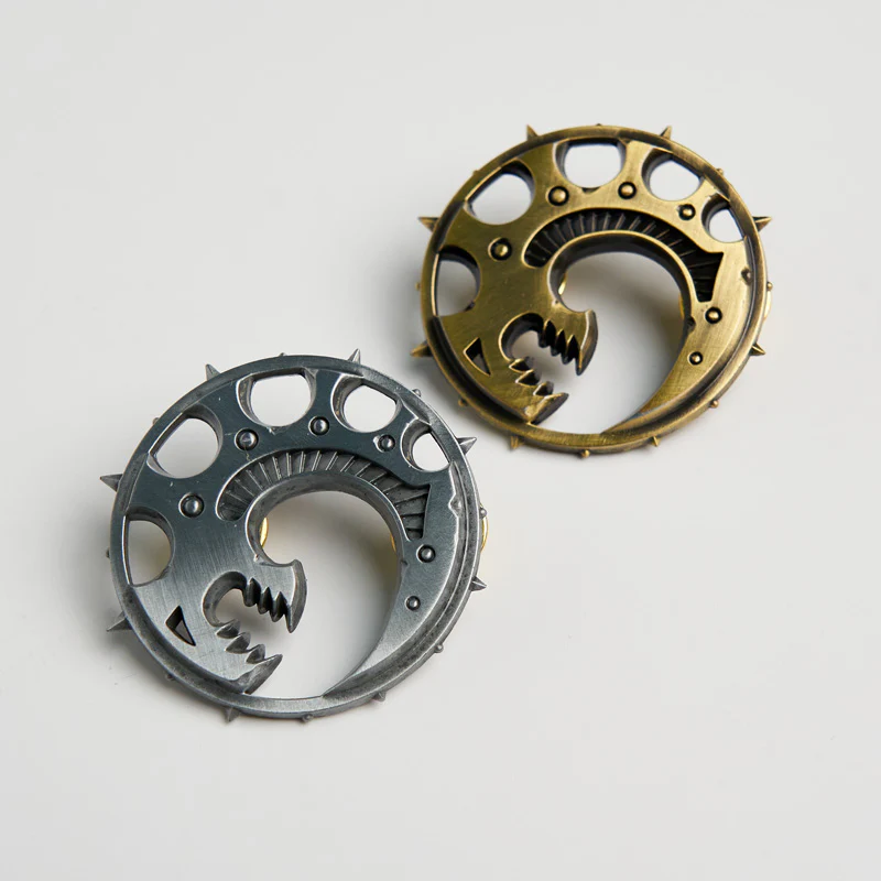 Warhammer 40K Mark of Brood Brothers Pin Badge Dragon Brooch Starforged - Image 6